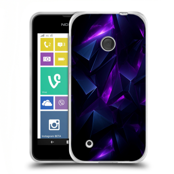 Пластиковый чехол на Nokia Lumia 530 с принтом Абстракиция