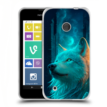 Пластиковый чехол на Nokia Lumia 530 с принтом бабочки саккура Пластиковый чехол на Nokia Lumia 530 с принтом бабочки саккура