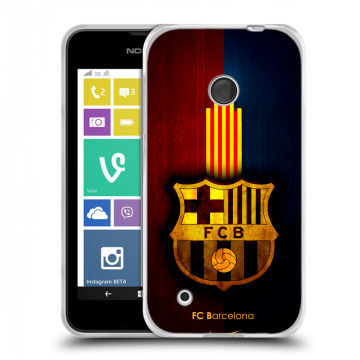 Пластиковый чехол на Nokia Lumia 530 с принтом Барселона Barcelona
