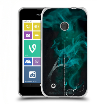 Пластиковый чехол на Nokia Lumia 530 с принтом Гарри Поттер Harry Potter