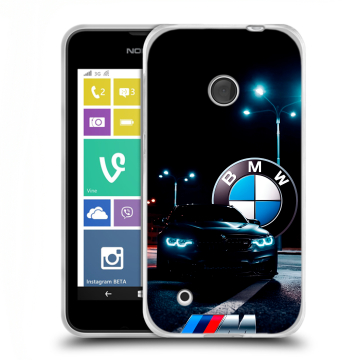 Пластиковый чехол на Nokia Lumia 530 с принтом БМВ BMW Пластиковый чехол на Nokia Lumia 530 с принтом БМВ BMW