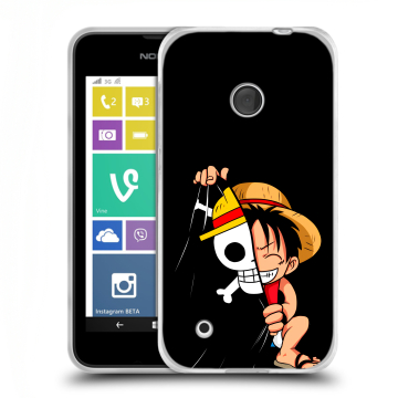 Пластиковый чехол на Nokia Lumia 530 с принтом One Piece Ван Пис