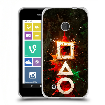 Пластиковый чехол на Nokia Lumia 530 с принтом Squid Game Игра кальмара Пластиковый чехол на Nokia Lumia 530 с принтом Squid Game Игра кальмара