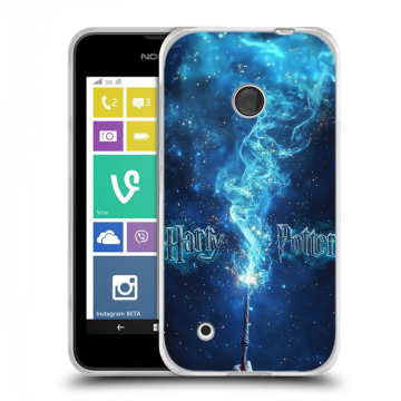 Пластиковый чехол на Nokia Lumia 530 с принтом Harry Potter Гарри Поттер