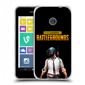 Пластиковый чехол на Nokia Lumia 530 с принтом PUGB ПАГБ
