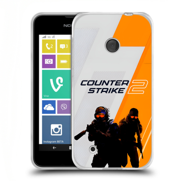 Пластиковый чехол на Nokia Lumia 530 с принтом Counter Strike Пластиковый чехол на Nokia Lumia 530 с принтом Counter Strike