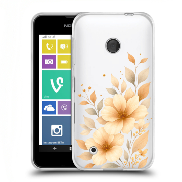 Пластиковый чехол на Nokia Lumia 530 с принтом для девушки