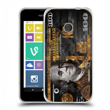 Пластиковый чехол на Nokia Lumia 530 с принтом Доллар деньги Пластиковый чехол на Nokia Lumia 530 с принтом Доллар деньги