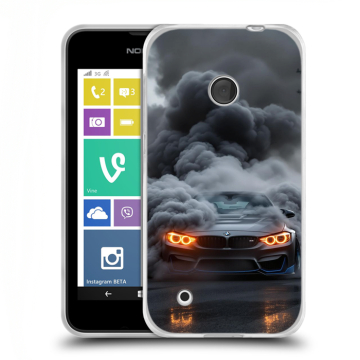 Пластиковый чехол на Nokia Lumia 530 с принтом BMW БМВ Пластиковый чехол на Nokia Lumia 530 с принтом BMW БМВ