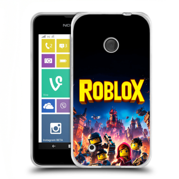 Пластиковый чехол на Nokia Lumia 530 с принтом Roblox Роблокс Пластиковый чехол на Nokia Lumia 530 с принтом Roblox Роблокс