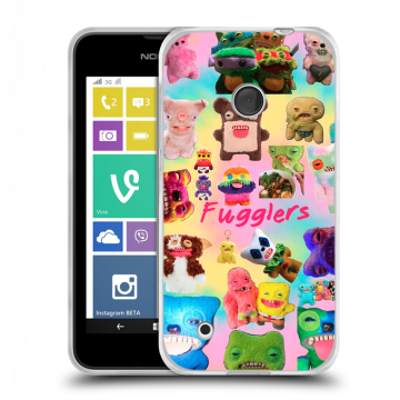 Пластиковый чехол на Nokia Lumia 530 с принтом Флагер Fuggler