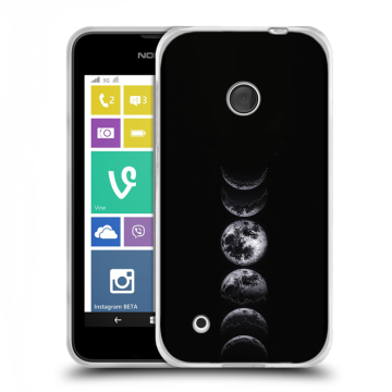 Пластиковый чехол на Nokia Lumia 530 с принтом женский Пластиковый чехол на Nokia Lumia 530 с принтом женский