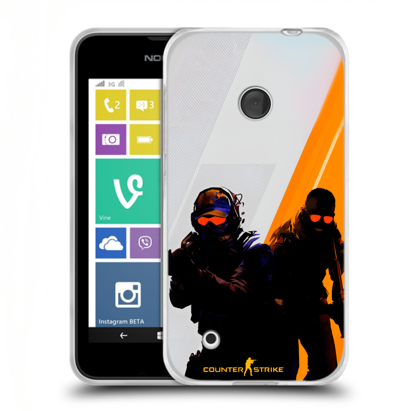 Пластиковый чехол на Nokia Lumia 530 с принтом Контер страйк Counter strike Пластиковый чехол на Nokia Lumia 530 с принтом Контер страйк Counter strike