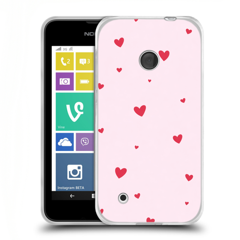 Пластиковый чехол на Nokia Lumia 530 с принтом для девочек Пластиковый чехол на Nokia Lumia 530 с принтом для девочек