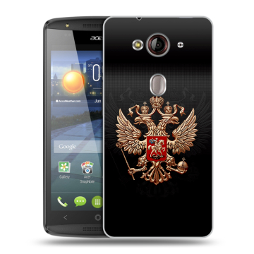 Пластиковый чехол на Acer Liquid E3 с принтом Герб России Пластиковый чехол на Acer Liquid E3 с принтом Герб России