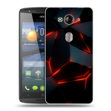 Пластиковый чехол на Acer Liquid E3 с принтом Яркие абстракции Пластиковый чехол на Acer Liquid E3 с принтом Яркие абстракции