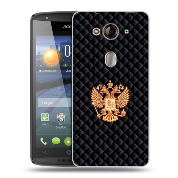 Пластиковый чехол на Acer Liquid E3 с принтом Герб России принт Пластиковый чехол на Acer Liquid E3 с принтом Герб России принт