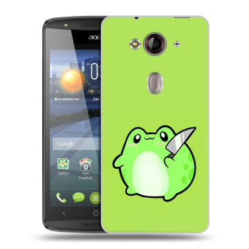 Пластиковый чехол на Acer Liquid E3 с принтом Лягушенок Пластиковый чехол на Acer Liquid E3 с принтом Лягушенок