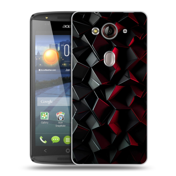 Пластиковый чехол на Acer Liquid E3 с принтом Абстракция Пластиковый чехол на Acer Liquid E3 с принтом Абстракция