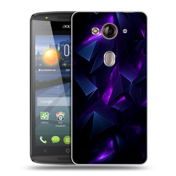 Пластиковый чехол на Acer Liquid E3 с принтом Абстракиция Пластиковый чехол на Acer Liquid E3 с принтом Абстракиция