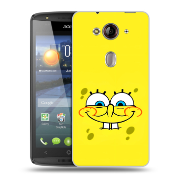 Пластиковый чехол на Acer Liquid E3 с принтом спанчбоб спанч боб Пластиковый чехол на Acer Liquid E3 с принтом спанчбоб спанч боб