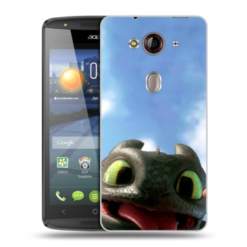 Пластиковый чехол на Acer Liquid E3 с принтом Как приручить дракона Пластиковый чехол на Acer Liquid E3 с принтом Как приручить дракона