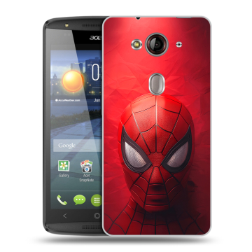 Пластиковый чехол на Acer Liquid E3 с принтом Spiderman Человек паук Пластиковый чехол на Acer Liquid E3 с принтом Spiderman Человек паук
