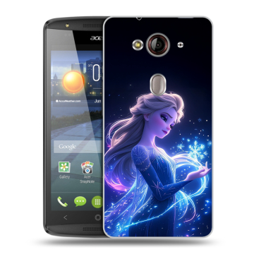 Пластиковый чехол на Acer Liquid E3 с принтом Холодное сердце Frozen Пластиковый чехол на Acer Liquid E3 с принтом Холодное сердце Frozen