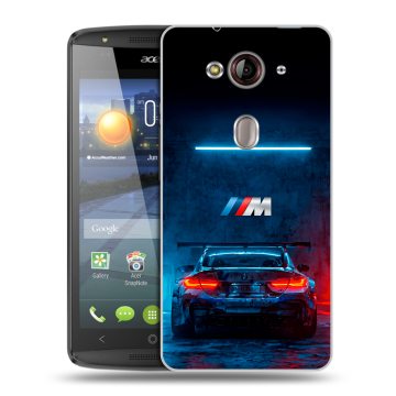 Пластиковый чехол на Acer Liquid E3 с принтом BMW БМВ