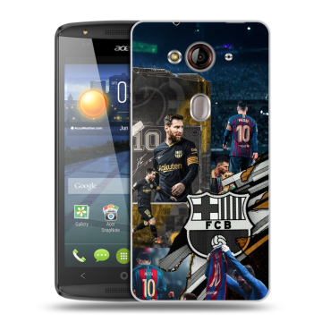 Пластиковый чехол на Acer Liquid E3 с принтом Messi Barcelona Пластиковый чехол на Acer Liquid E3 с принтом Messi Barcelona