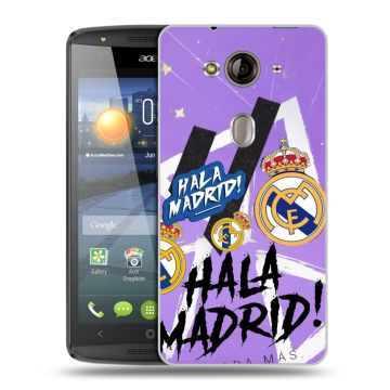 Пластиковый чехол на Acer Liquid E3 с принтом Real Madrid Реал Мадрид