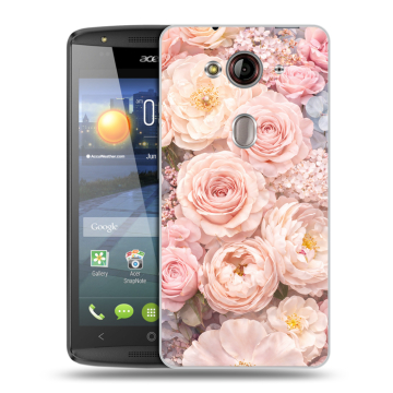Пластиковый чехол на Acer Liquid E3 с принтом женский Пластиковый чехол на Acer Liquid E3 с принтом женский