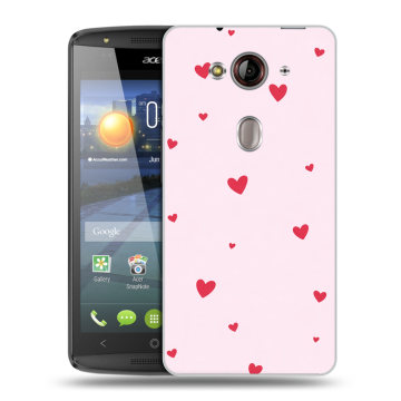 Пластиковый чехол на Acer Liquid E3 с принтом для девочек Пластиковый чехол на Acer Liquid E3 с принтом для девочек