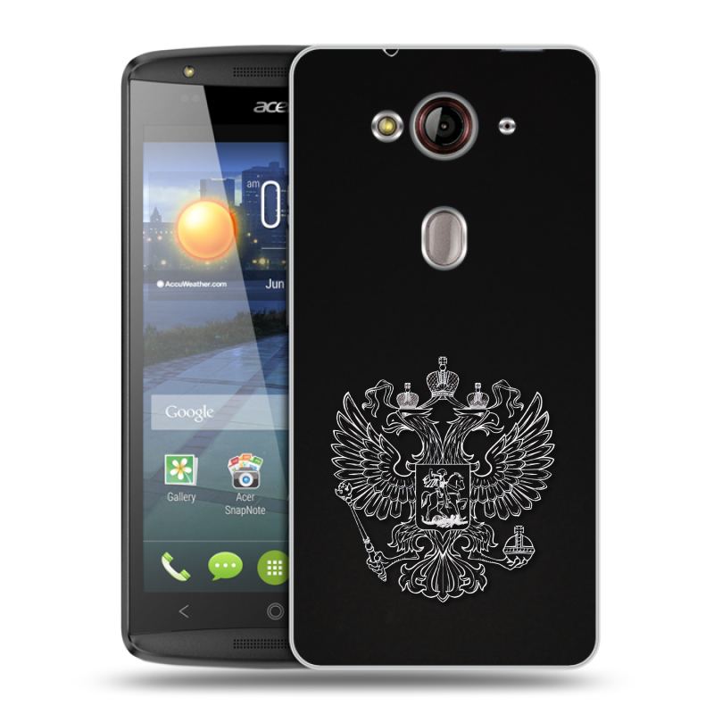 Пластиковый чехол на Acer Liquid E3 с принтом Герб России Пластиковый чехол на Acer Liquid E3 с принтом Герб России