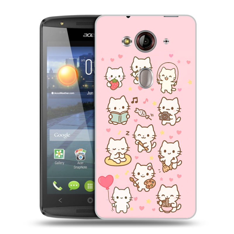 Пластиковый чехол на Acer Liquid E3 с принтом Hello Kitty Хелоу Кити Пластиковый чехол на Acer Liquid E3 с принтом Hello Kitty Хелоу Кити