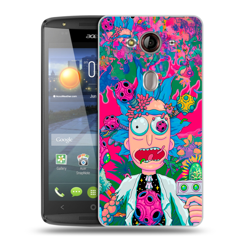 Пластиковый чехол на Acer Liquid E3 с принтом Рик и Морти Rick Morty Пластиковый чехол на Acer Liquid E3 с принтом Рик и Морти Rick Morty