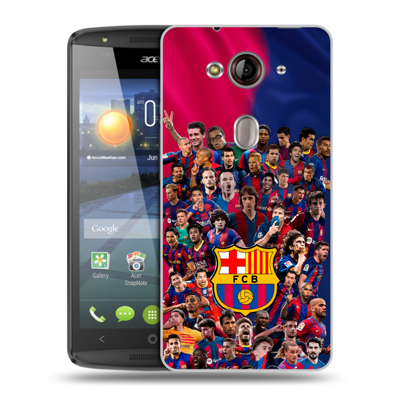 Пластиковый чехол на Acer Liquid E3 с принтом Барселона Barcelona Пластиковый чехол на Acer Liquid E3 с принтом Барселона Barcelona