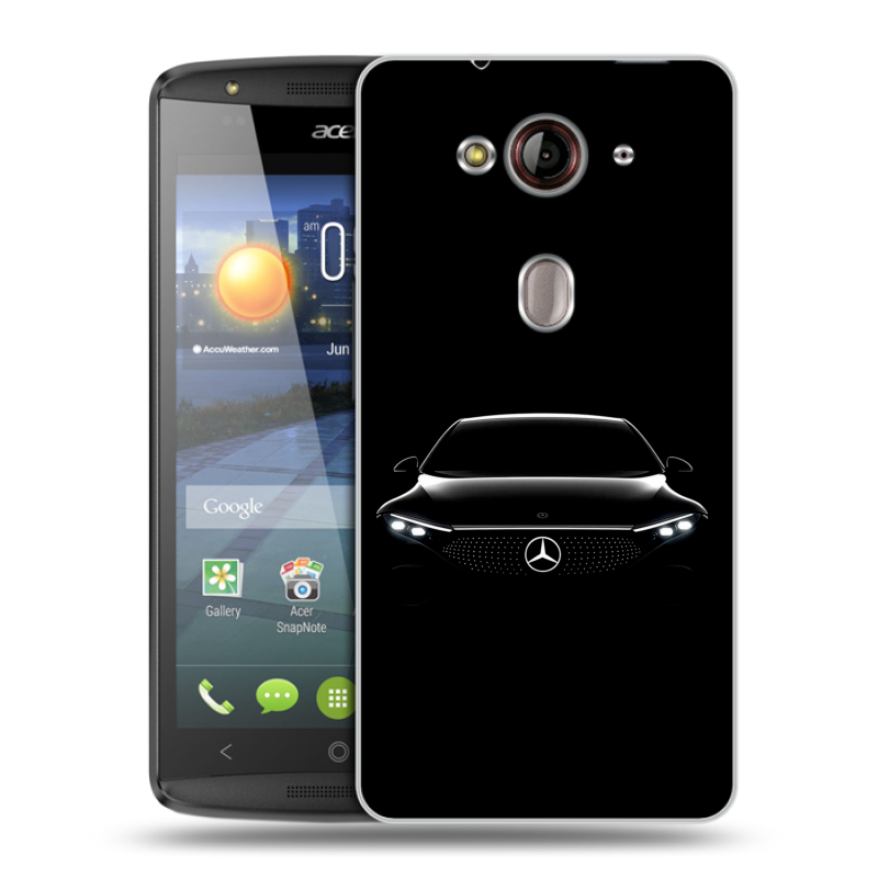 Пластиковый чехол на Acer Liquid E3 с принтом Mercedes Мерседес Пластиковый чехол на Acer Liquid E3 с принтом Mercedes Мерседес