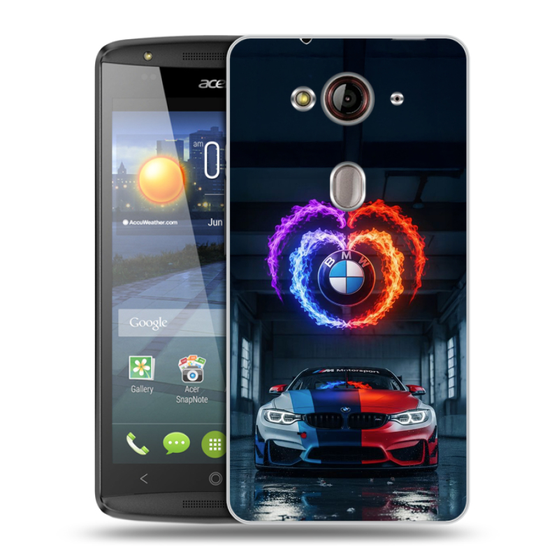 Пластиковый чехол на Acer Liquid E3 с принтом BMW БМВ Пластиковый чехол на Acer Liquid E3 с принтом BMW БМВ