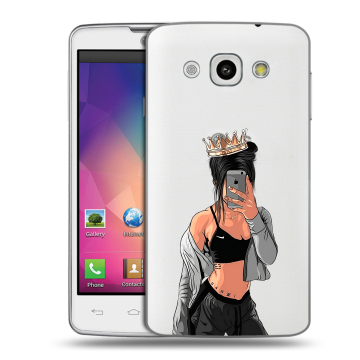 Пластиковый чехол на LG L60 с принтом Женские принты Пластиковый чехол на LG L60 с принтом Женские принты