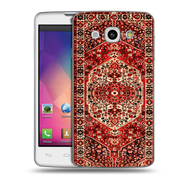 Пластиковый чехол на LG L60 с принтом Ковер