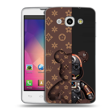 Пластиковый чехол на LG L60 с принтом Луи робот Пластиковый чехол на LG L60 с принтом Луи робот