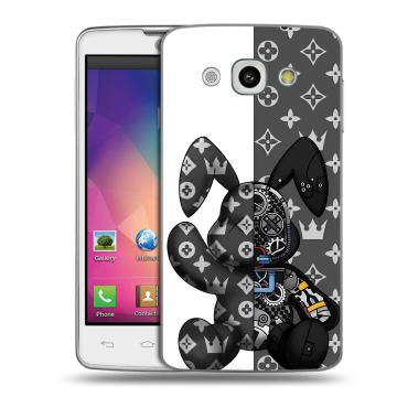 Пластиковый чехол на LG L60 с принтом Луи робот Пластиковый чехол на LG L60 с принтом Луи робот