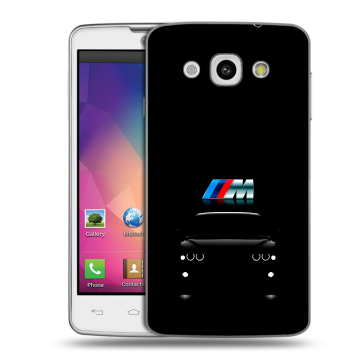 Пластиковый чехол на LG L60 с принтом БМВ BMW