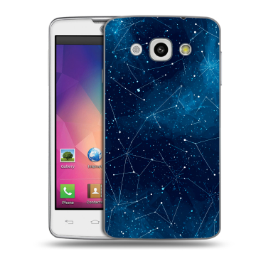 Пластиковый чехол на LG L60 с принтом Космос звезды