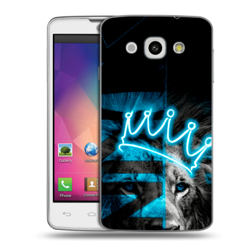 Пластиковый чехол на LG L60 с принтом Король лев Пластиковый чехол на LG L60 с принтом Король лев