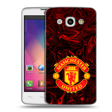 Пластиковый чехол на LG L60 с принтом Manchester United Пластиковый чехол на LG L60 с принтом Manchester United