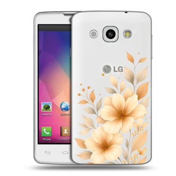 Пластиковый чехол на LG L60 с принтом для девушки Пластиковый чехол на LG L60 с принтом для девушки