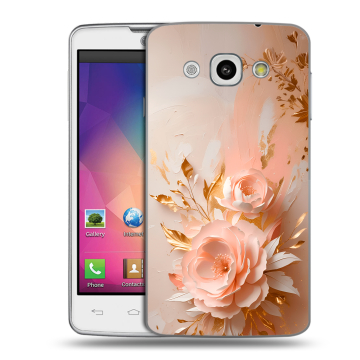 Пластиковый чехол на LG L60 с принтом женский Пластиковый чехол на LG L60 с принтом женский