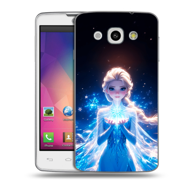 Пластиковый чехол на LG L60 с принтом Холодное сердце Frozen Пластиковый чехол на LG L60 с принтом Холодное сердце Frozen